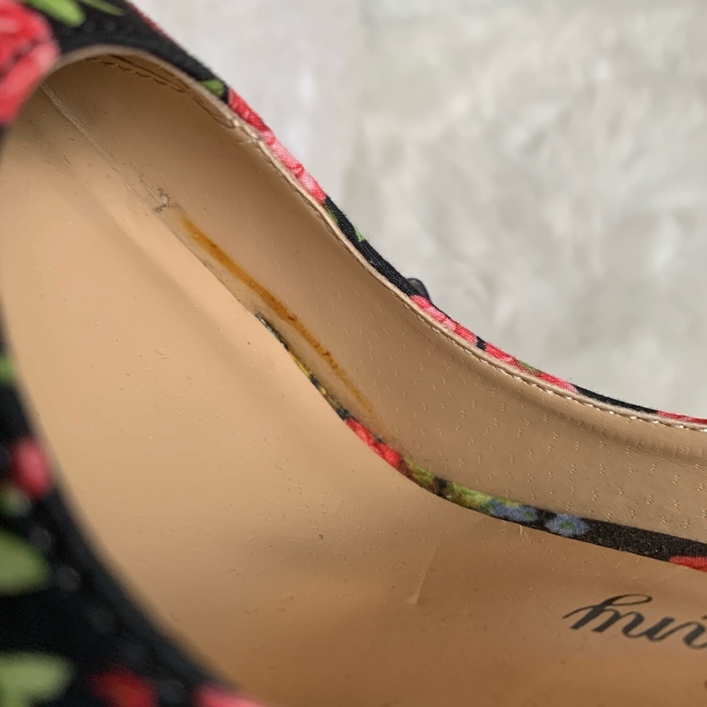 Penny Loves Kenny Heels Floral size 7M‎ - Picture 11 of 12
